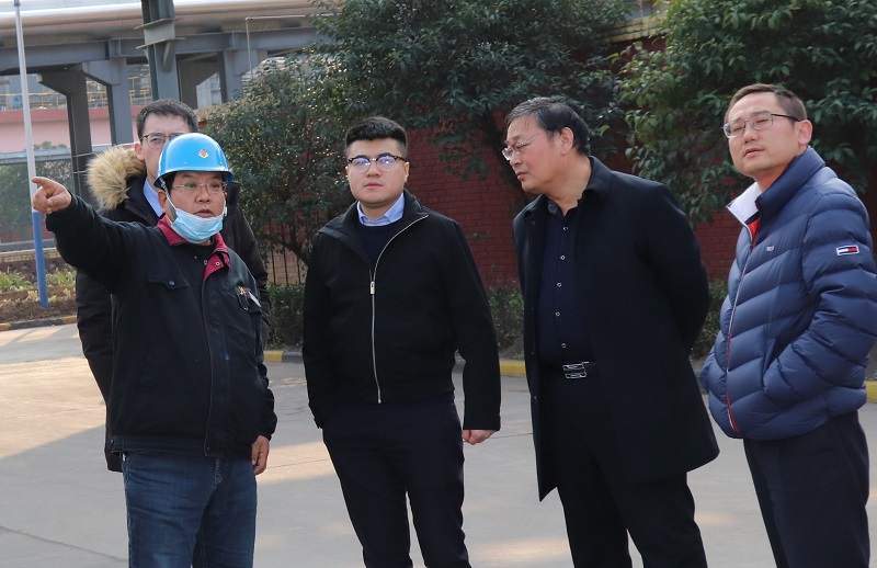 长安银行陕西省支行负责人调研谈球吧官方网站生产经营情况